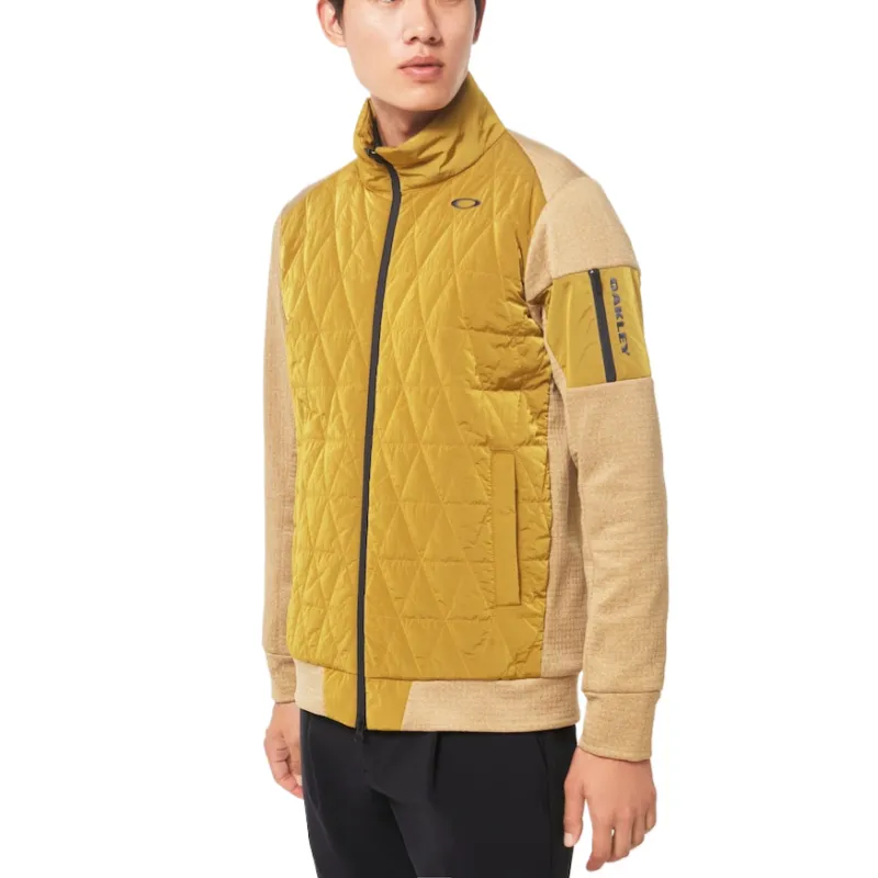 Oakley Hybrid Puff Fleece 5.0 Jacket Men's Copper Yellow-5