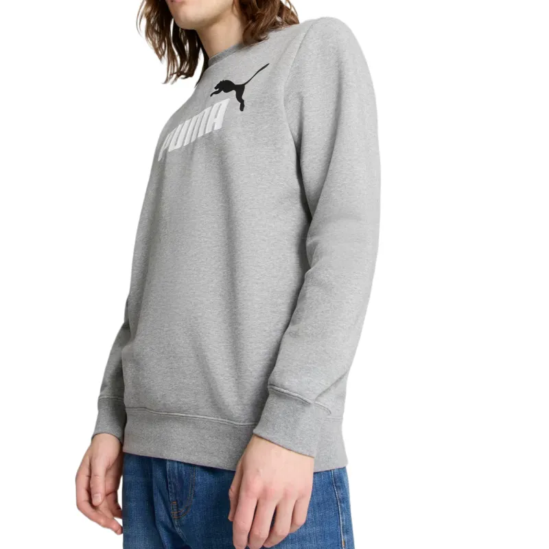 PUMA Essentials No. 1 Sweater Men's Gray-2