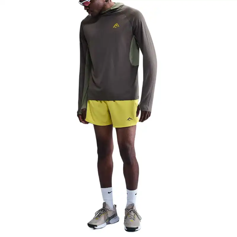 Nike Men's Dri FIT Uv Hooded Running Top-1