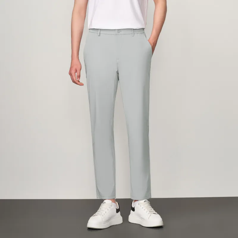 HLA Casual Pants Men's Light Green-2