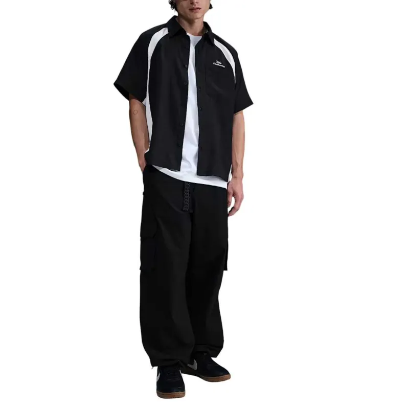 Nike Sb Dri FIT Woven Short Sleeve Bowler Shirt-2