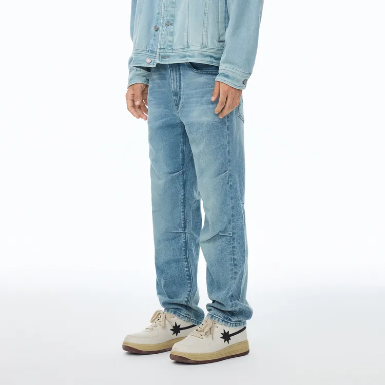 ABLE JEANS Men Azure-5