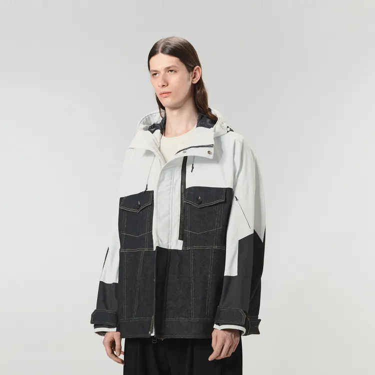 CROQUIS Jackets Unisex 991 Denim Navy Blue-4