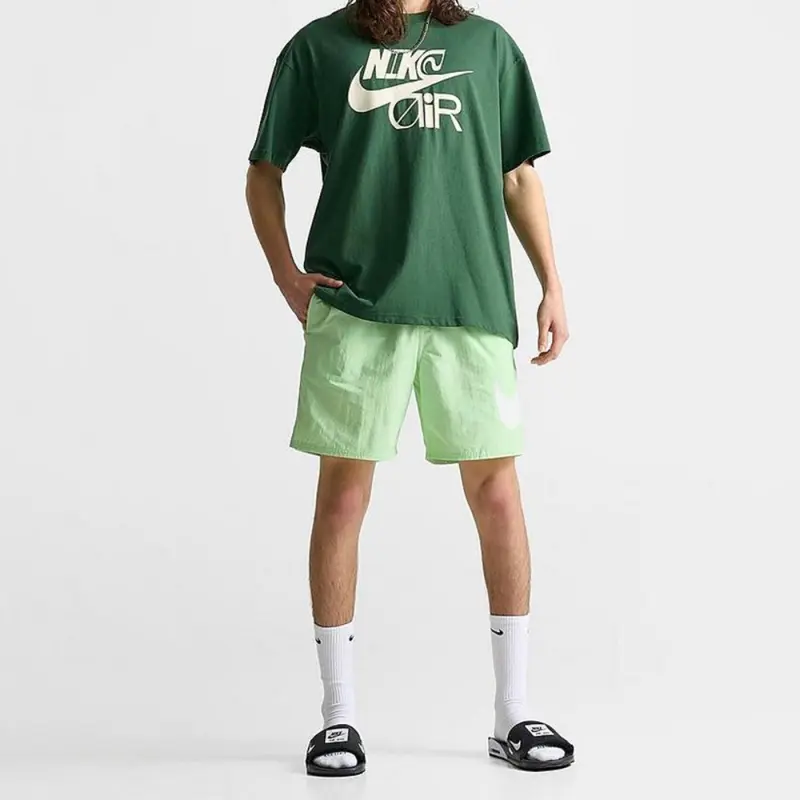 Nike Swim 7 Volley Shorts Beach Shorts Men's Green White-4