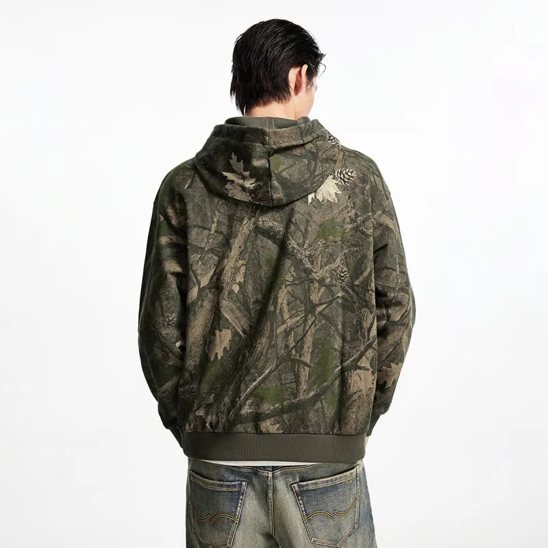 JACK JONES· Sweatshirt Men's Dark Green Brown-2