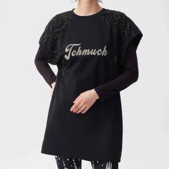 TCH Long Sleeved Dresses Women's Black