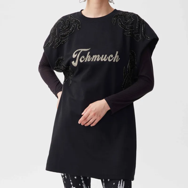 TCH Long Sleeved Dresses Women's Black-0