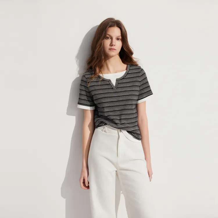 ELLE T Shirts Women's-5