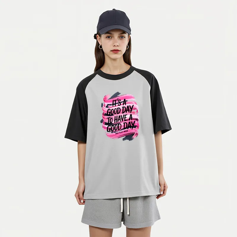 FAIRWHALE Drop Shoulder Sleeve T Shirt Women's-2