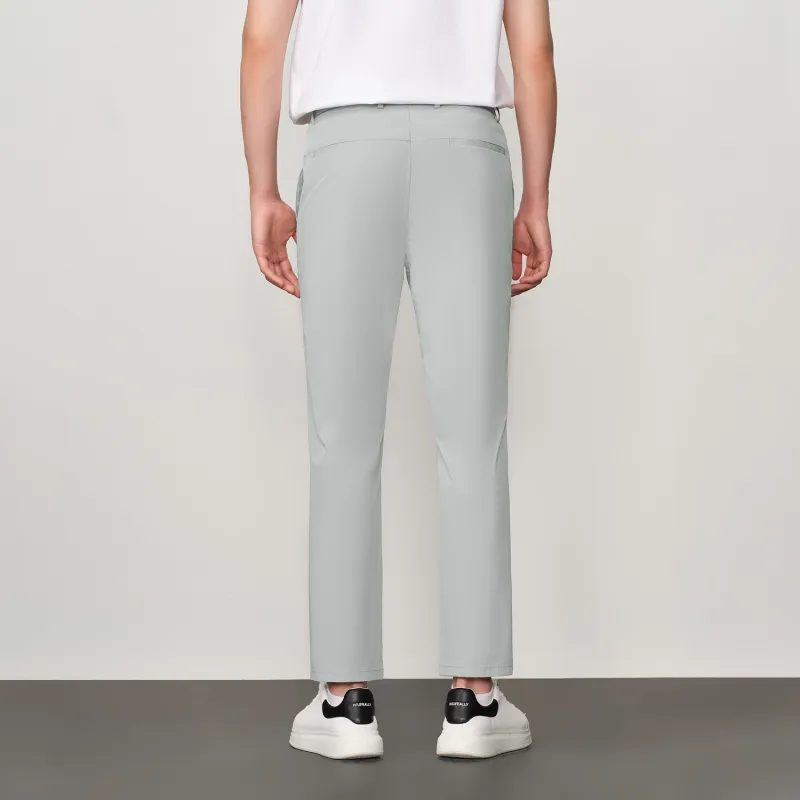 HLA Casual Pants Men's Light Green-3