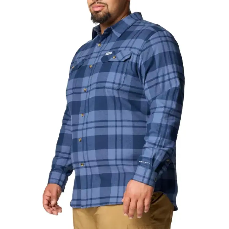 Columbia Flare Gun™ Stretch Flannel Shirt Men's Marine Blue-2