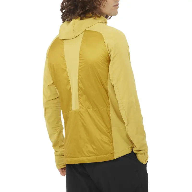 SALOMON ELIXIR HYBRID Jacket Men's Aqua Celadon Green-1