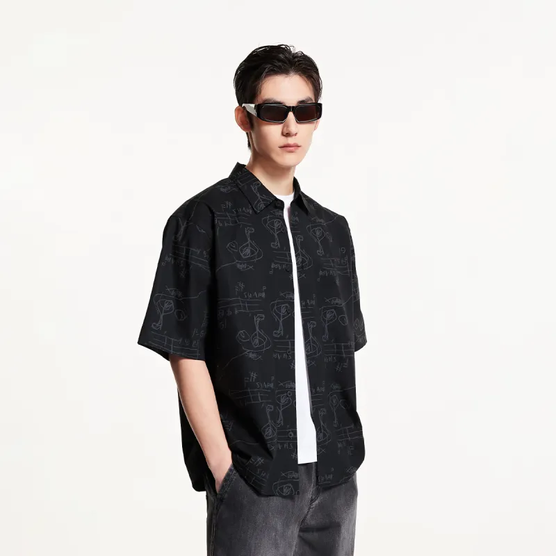 JACK JONES· x Jean Michel Basquiat Spring Summer Shirt Men's-11