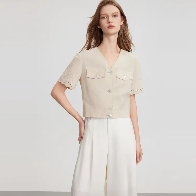 ELLE Midsummer Wishing Pond Shirt Women's-2