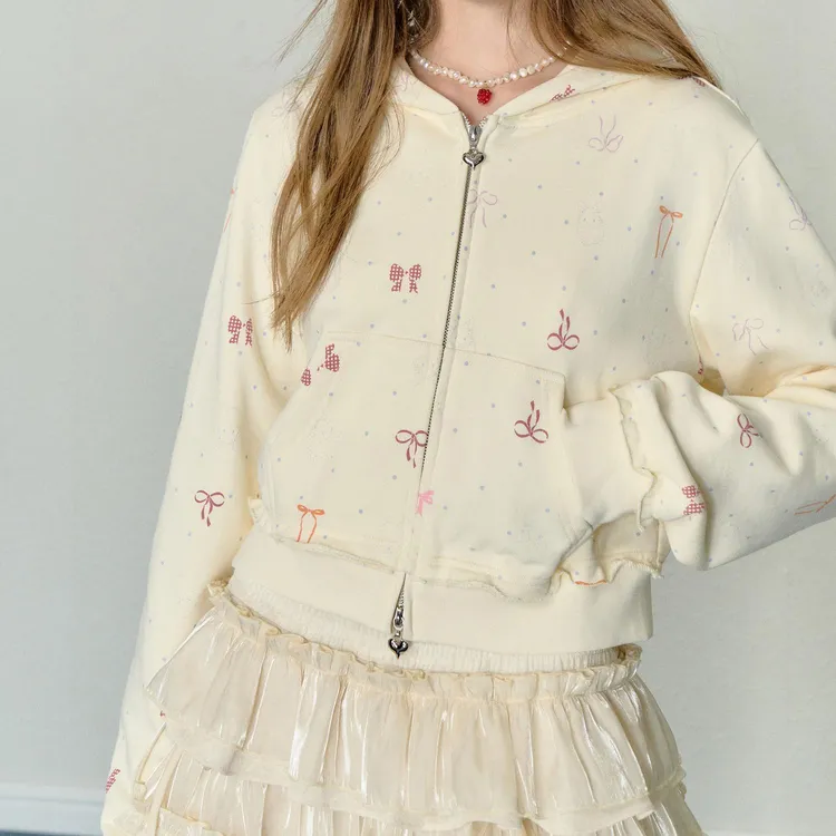 AYF Sweatshirts Women's Apricot-2