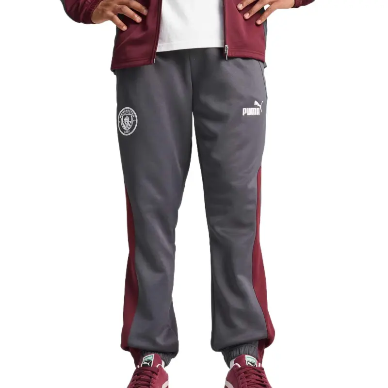 PUMA FtblnrgyManchester City Casual Pants Men's Dark Red-2