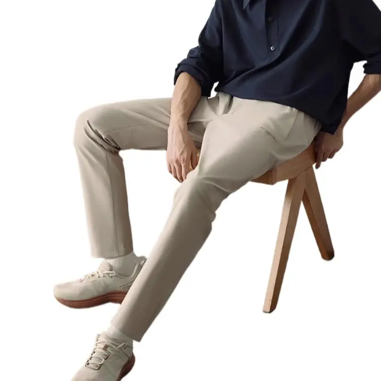 Saucony FW/AW24 LTS FIT Casual Pants Men's Smoke Gray Khaki-2