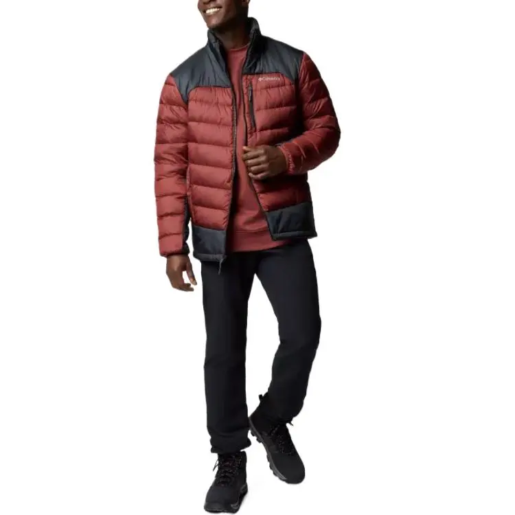 Columbia Omni-HeatAutumn Park Jackets Coats Men's Dark Red-3