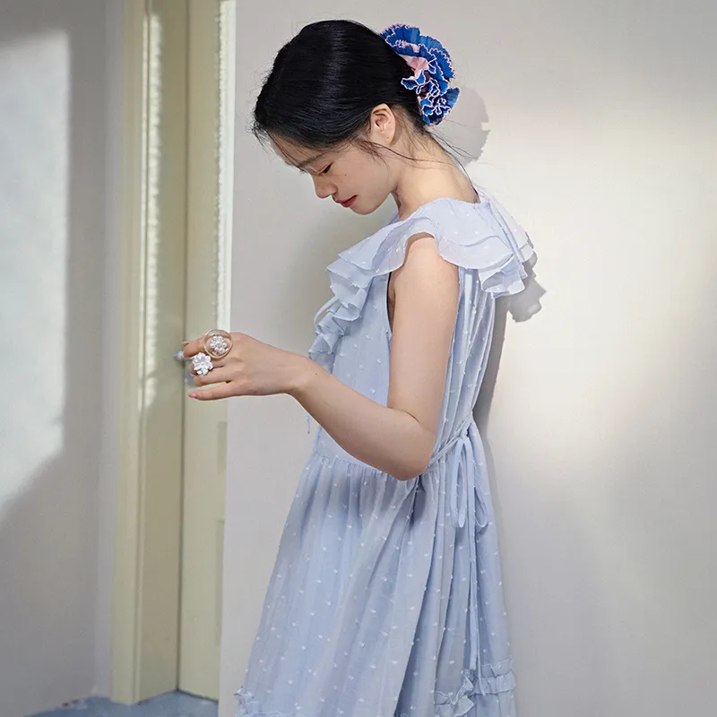 KUOSE Sleeveless Dresses Women's-13