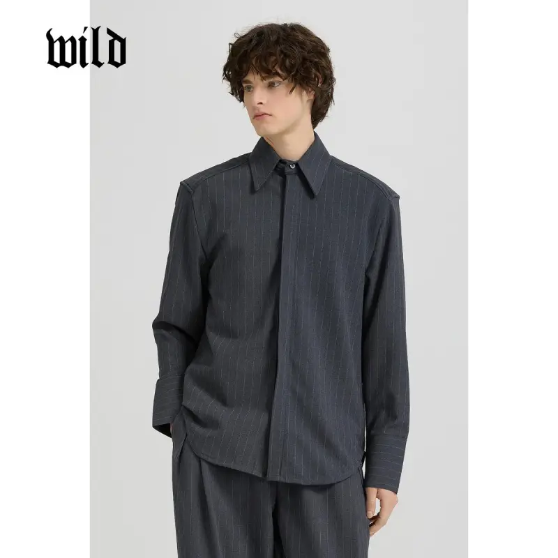 WILD LEADER Shirts Men-4