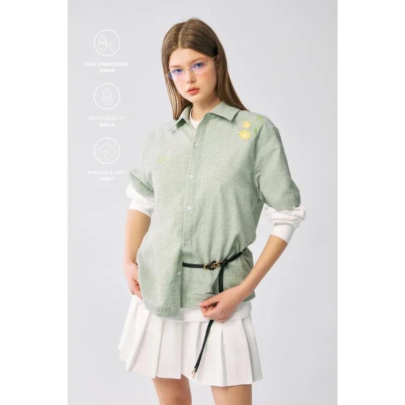 MYSAMESAME T Shirts Unisex Green Yan-6