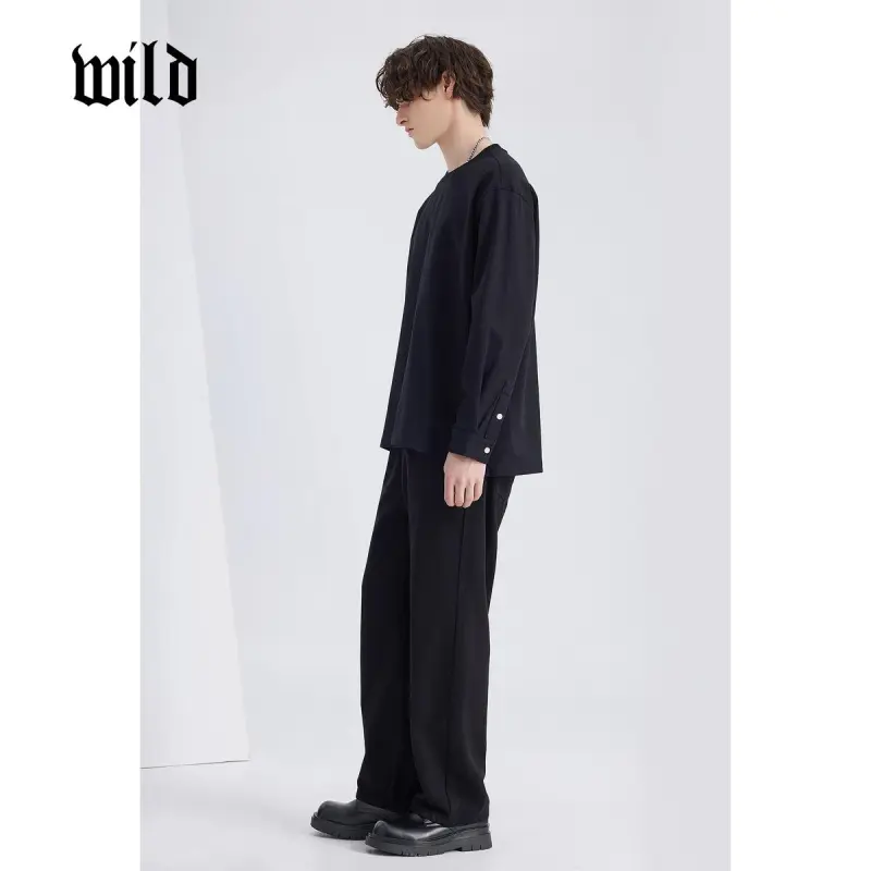 WILD LEADER Casual Pants Unisex-3