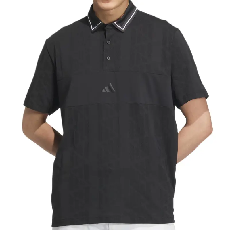 Adidas BADGE OF SPORT Polo Shirt Men's Black-1