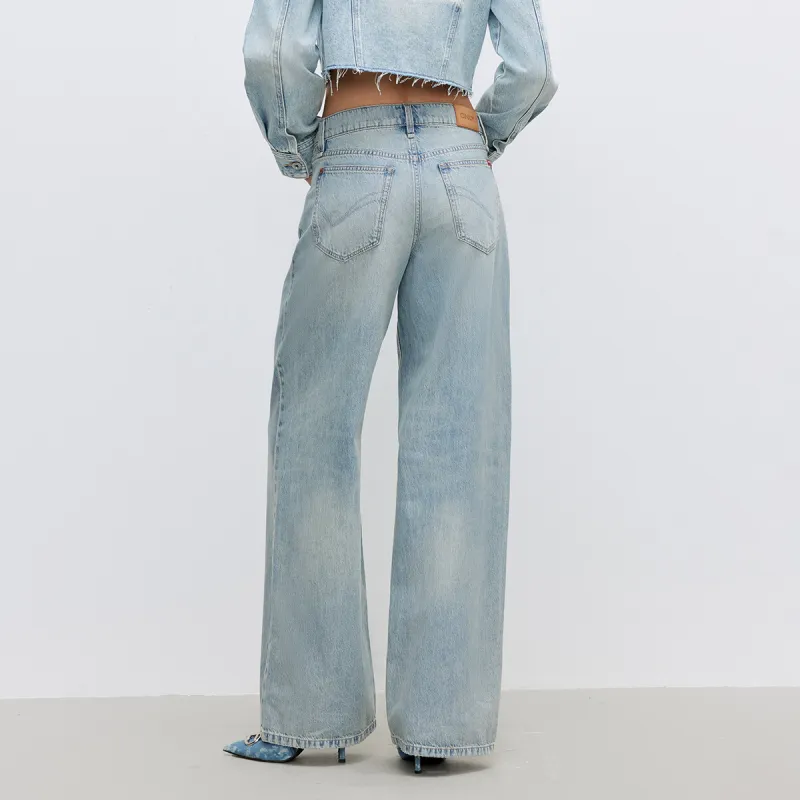 ONLY Jeans Women's Washed Blue-3