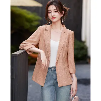Like The Age Of Water Velvet feel Coat Women's Pink