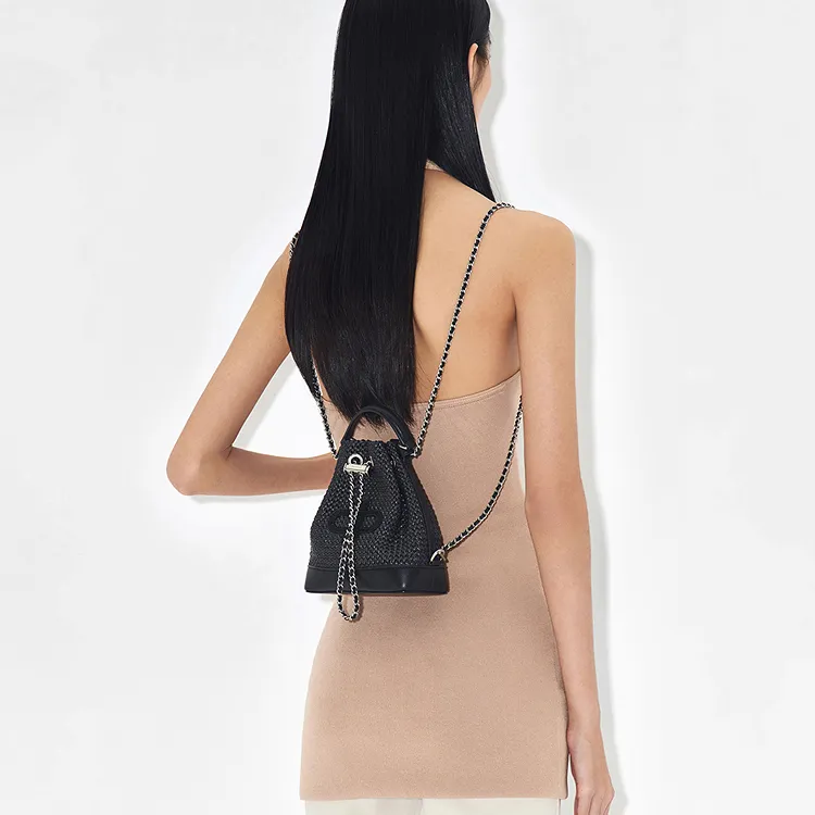 PEDRO Icon Series Synthetic Leather Bucket Bag Backpack Shoulder Bag Trumpets Women's Multicolor-5