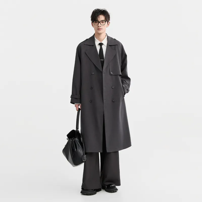 EARL JOEL Trench Coats Unisex-5