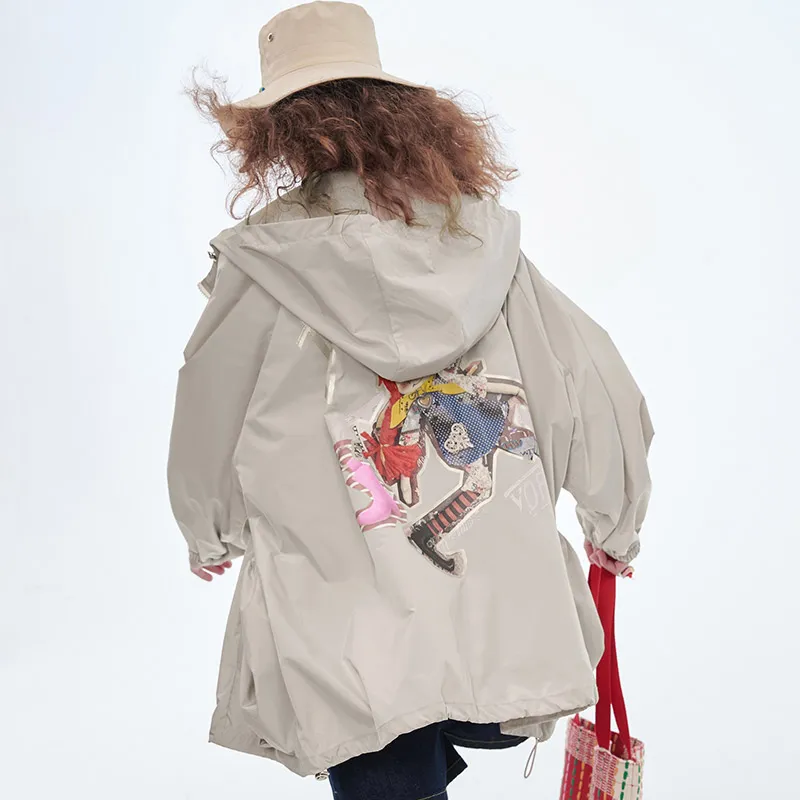 ELF SACK Trench Coats Women's-7