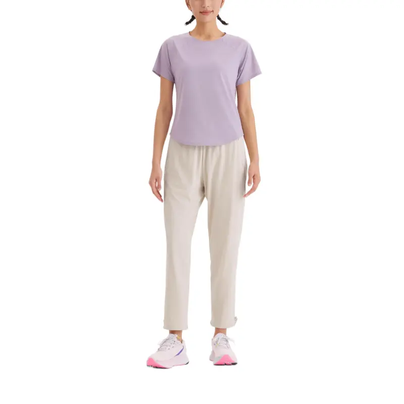 DECATHLON Raglan Sleeve T Shirt Women's Smokey Mauve-5