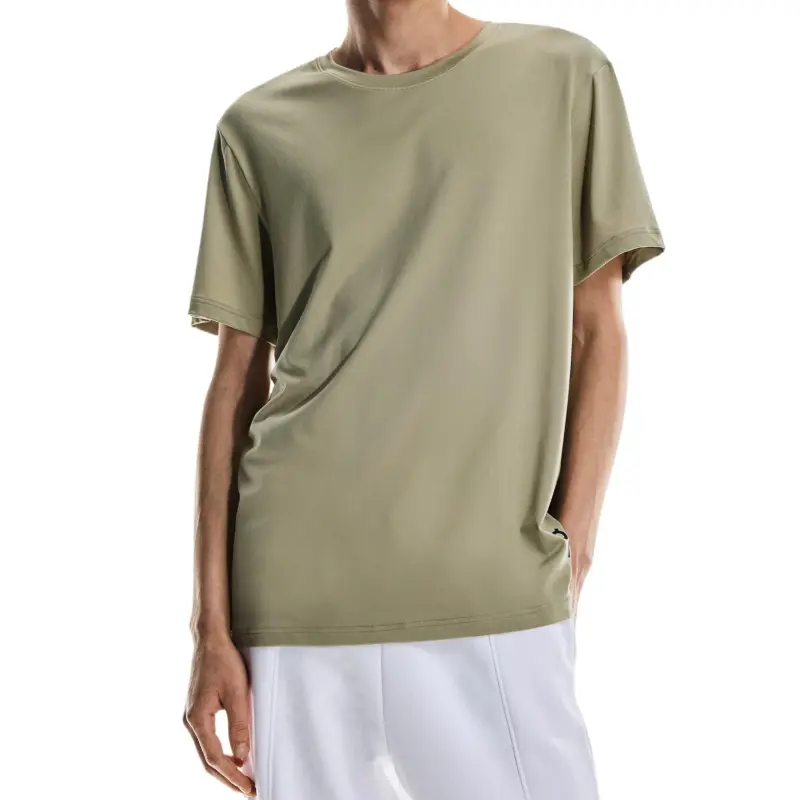 On Studio T SS25 T Shirt Men's Dark Umber-1