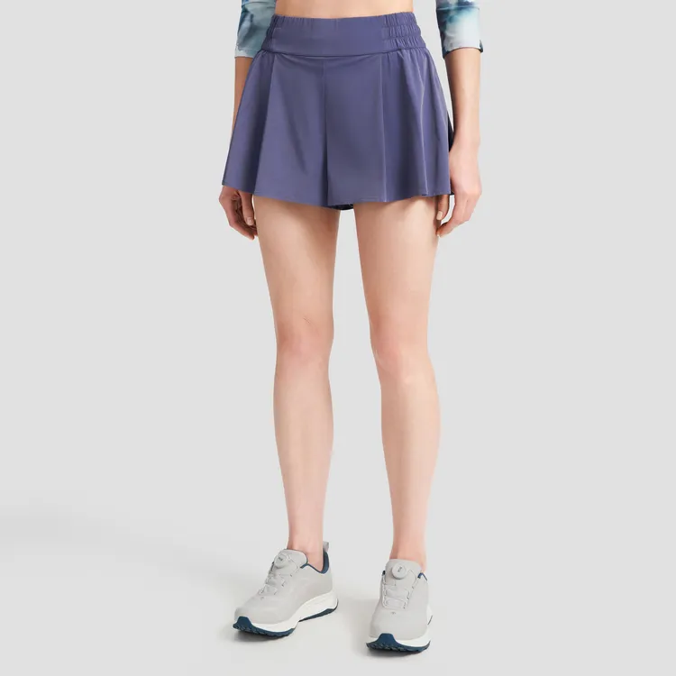 DESCENTE X MIKA NINAGAWA Casual Shorts Women's DB DARK BLUE-2