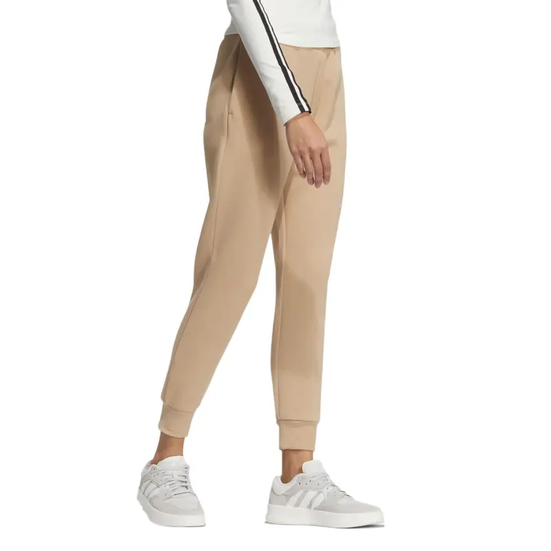 Adidas LOGO DK PNT Casual Pants Women's Warm Sand-3