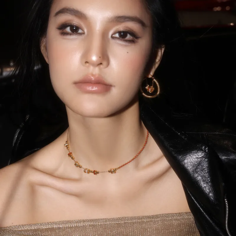 BOONEE ALUS Gold Plated Copper Necklaces Women's-1