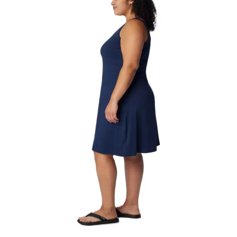 Columbia PFG Freezer Sleeveless Dress Women's Marine Blue-2