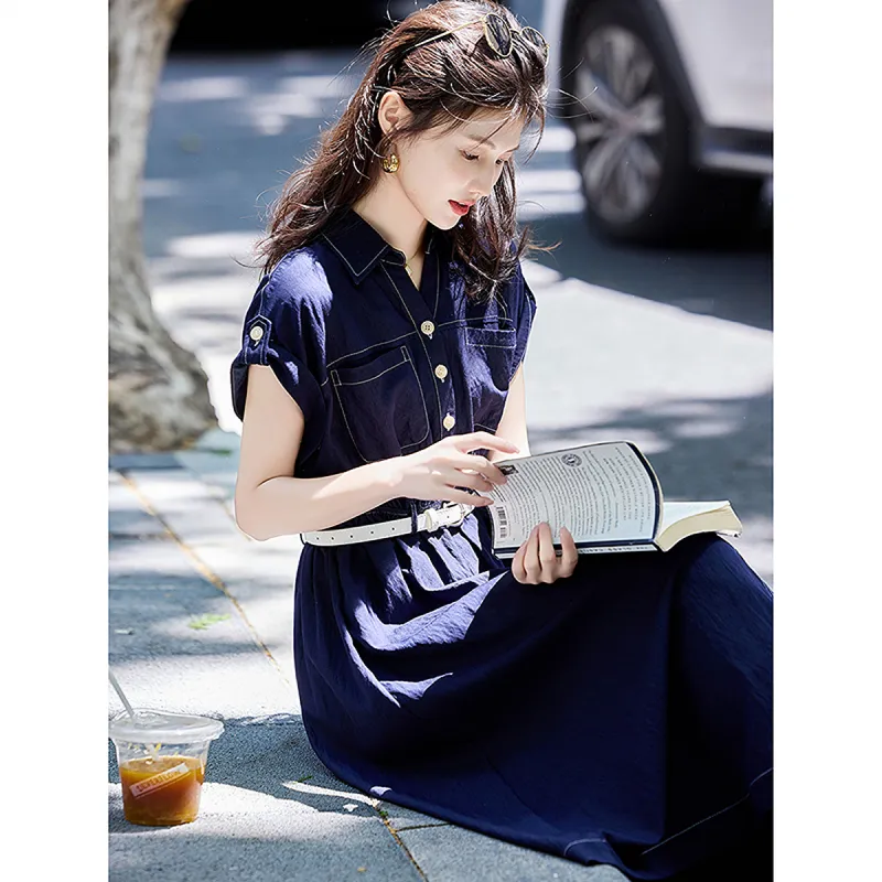 A Paradise For Awakening Short Sleeved Dress Women's-5