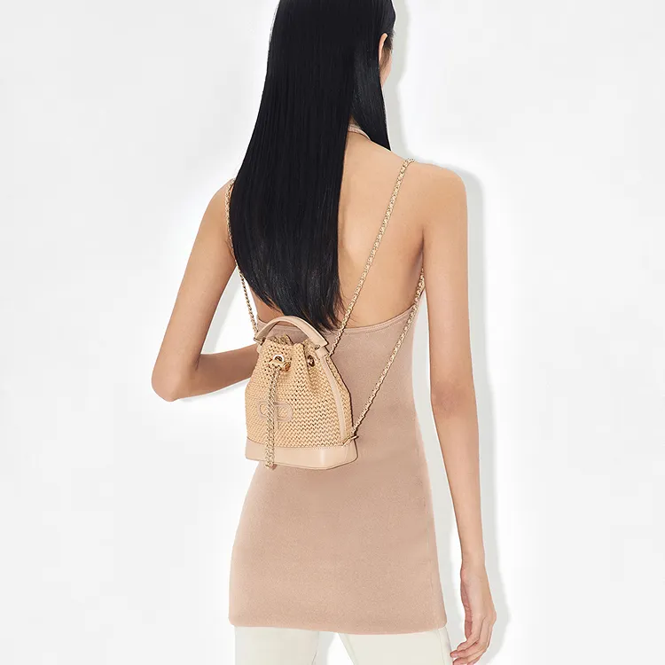 PEDRO Icon Series Synthetic Leather Bucket Bag Backpack Shoulder Bag Trumpets Women's Multicolor-16