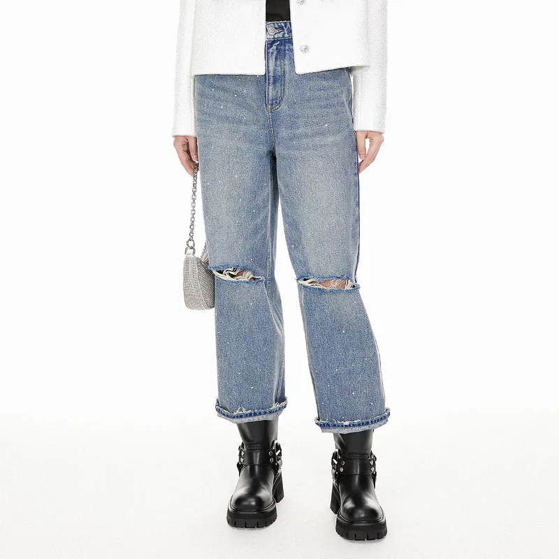 D'zzit Jeans Women's Blue-6