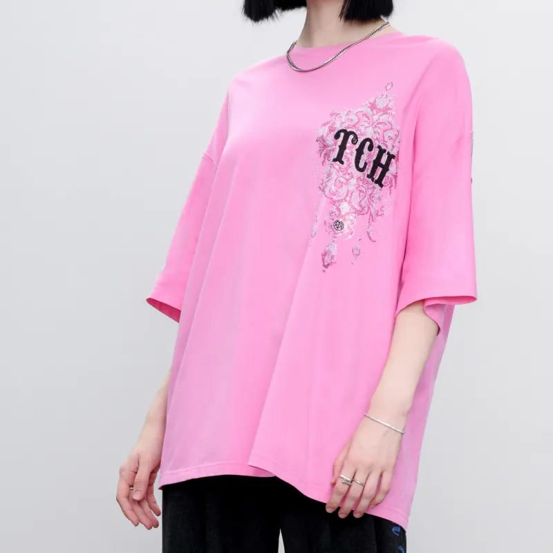 TCH T Shirts Unisex Pink-5