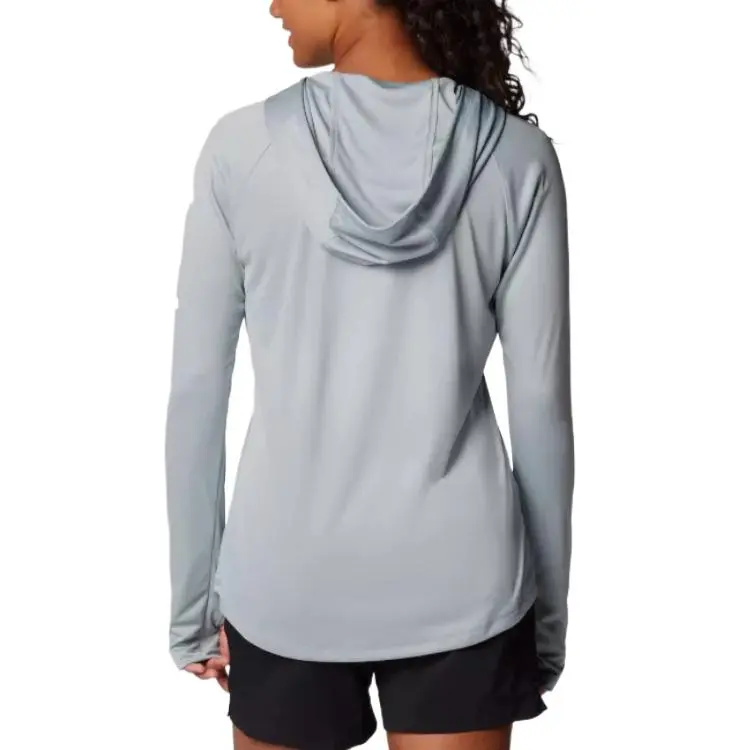 Columbia PFG Tidal Tee Raglan Sleeve T-Shirt Women's Fragmented Blue-1