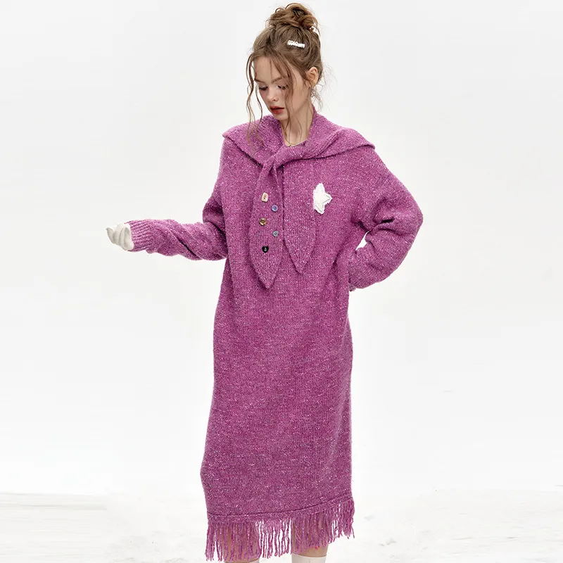 ELF SACK Long Sleeved Dress Women's-2