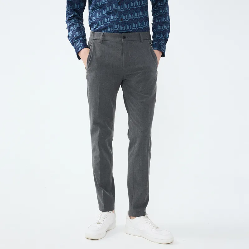 LIU·JO UOMO Casual Pants Men's Light Gray-5
