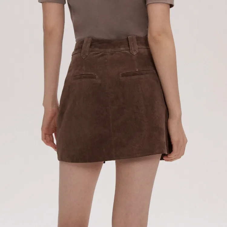 ONLY Leather Short Skirts Women's-3