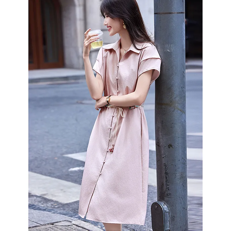 A Paradise For Awakening Short Sleeved Dress Women's-2