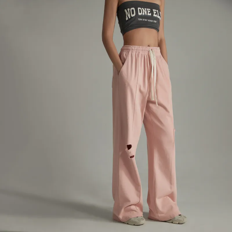 NO ONE ELSE Casual Pants Unisex-6