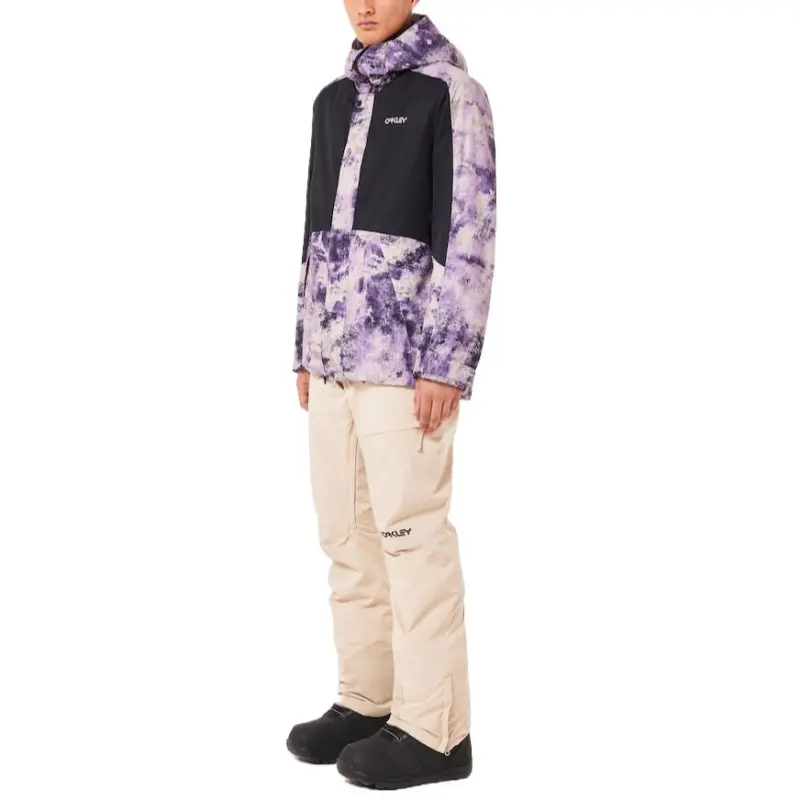 Oakley Jacket Men's Oxidized Print Light Purple-6