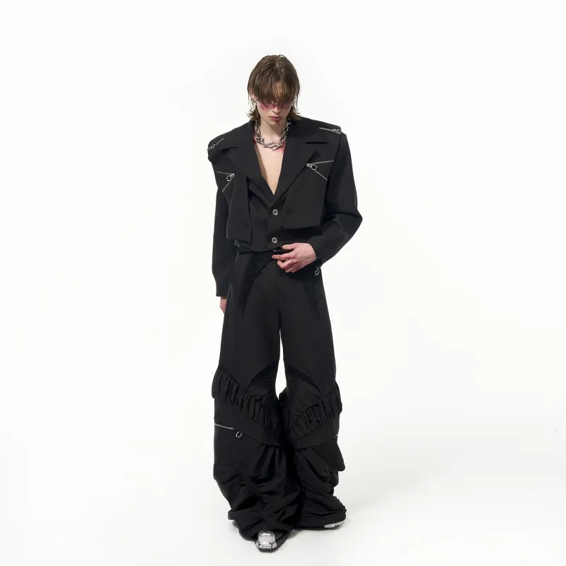 START EXCEED END Business Suit Unisex Black-3